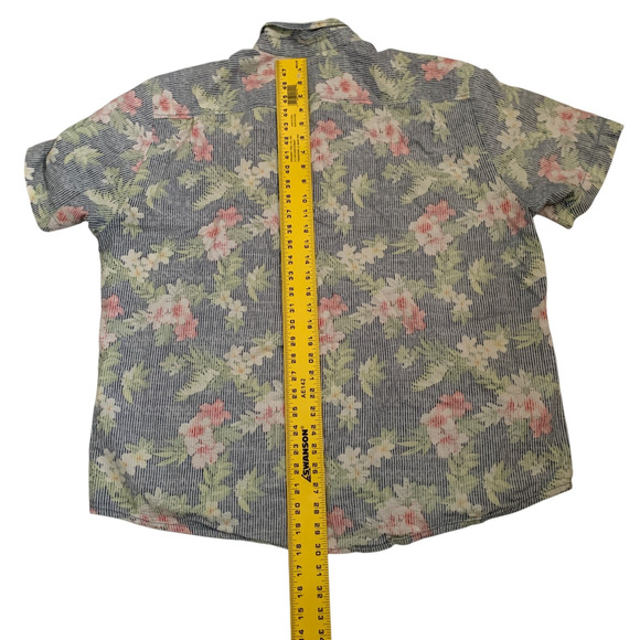 Tommy Bahama Relax Men's Size 2XL Button Down Floral Reverse Print Shirt - Picture 5 of 15